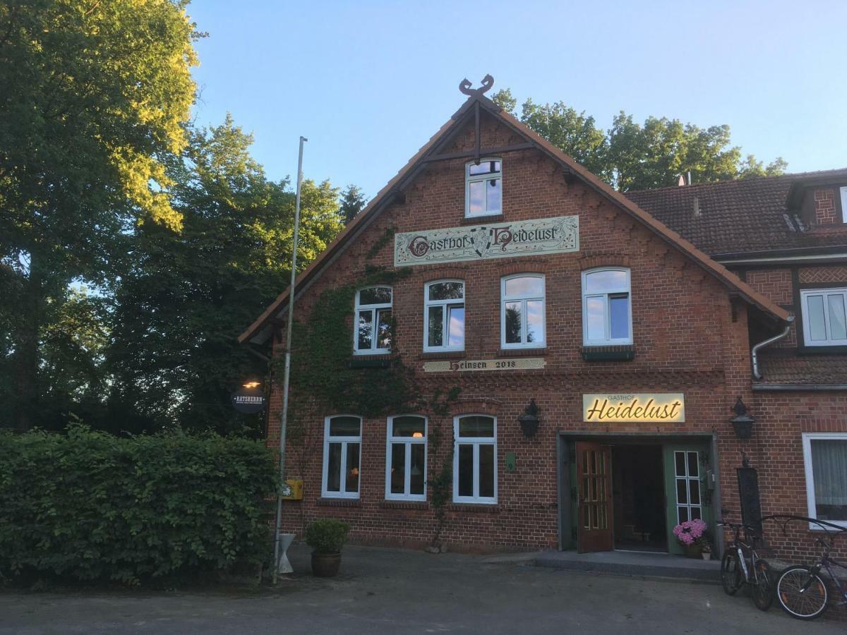 Gasthof Heidelust Pension Hotel Undeloh Eksteriør billede