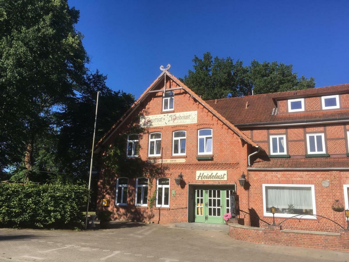 Gasthof Heidelust Pension Hotel Undeloh Eksteriør billede